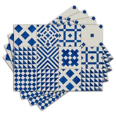 Imagem de Jogo Americano - Ladrilho Hidráulico com 4 peças - 466Jo - Allodi