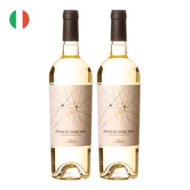 Imagem de Kit 2 Vinhos Terre Natuzzi Bianco Toscana IGT Branco Itália 750ml