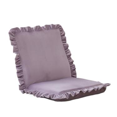 Imagem de GRFIT Cadeira de chão portátil, cadeira de tatame para casa, cadeira de sofá preguiçosa, assento de chão para uma pessoa, varanda de quarto, janela de sacada, cadeira sem pernas, cadeira de sofá