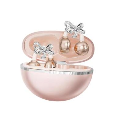 Imagem de Generic Fones de ouvido de encaixe com orelha aberta para mulheres com brinco de laço removível para corrida, esportes, escritório, presentes e festas, Rosa Ouro