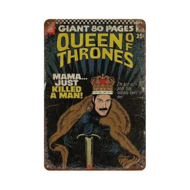 Imagem de Placa De Parede Vintage De Metal Para Banda De Música, Para Caverna Ma