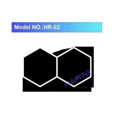 Imagem de Luz De Teto LED Hexagonal Ultra-brilhante Com Design De Favo De Mel Pa