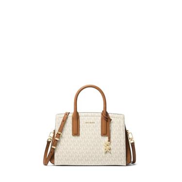 Imagem de Michael Kors Bolsa feminina Laila Sm, Ferragens douradas/baunilha/bolota, One Size