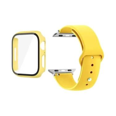 Imagem de Protetores De Tela Para Pulseira De Apple Watch, Estojo De Vidro Para 