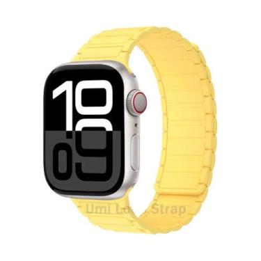 Imagem de Pulseira De Silicone Universal Para Apple Watch, Faixa Magnética Compa