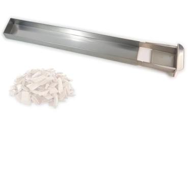 Imagem de Bandeja de defumador de lascas de madeira para peças de churrasqueira DCS, defumador de alimentos para sistemas de cozimento dinâmicos, bandeja de lascas de madeira para Weber e outras churrasqueiras