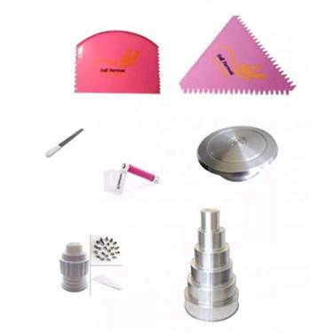 Imagem de Bailarina + Formas + Kit Bicos + Espatulas + Pulverizador