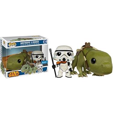 Imagem de Funko Pop Vinyl Bobblehead, Star Wars Sandtrooper & Dewback walmart **funkofilia store**