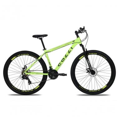 Imagem de Bicicleta Colli Toronto Aluminio Aro 29 Disco-shimano 21v Verde Claro