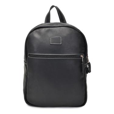 Imagem de Mochila Reforçada Couro com Compartimento para Notebook Casual-Unissex