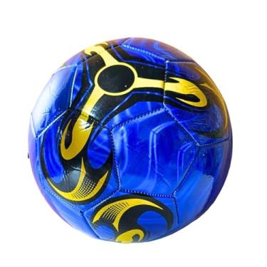 Imagem de Bola de Futebol Infantil Campo e Society Tamanho N° 5 100% PVC (Azul Metalizado)