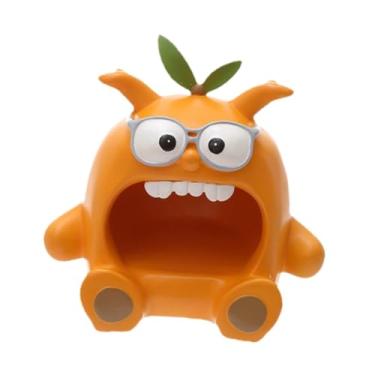 Imagem de Bothyi Estatueta de chaveiro de monstro fofo, escultura criativa e engraçada, organizador de entrada para armazenamento de chaves, mesa, bar, sala de estar