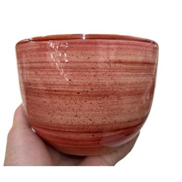 Imagem de Bowl de Cerâmica para Sopa, Caldos e Massas 700ml – Tigela Resistente para Uso Diário (VERMELHO)