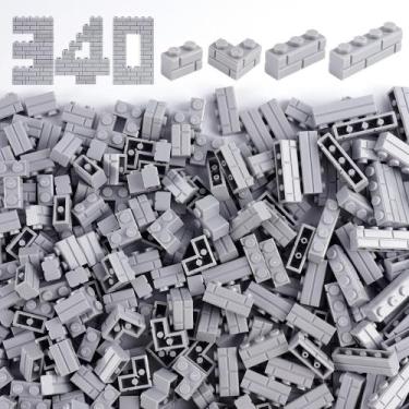 Imagem de Conjunto de blocos de construção WSRYLTCH Classic Wall Bricks 340 peça