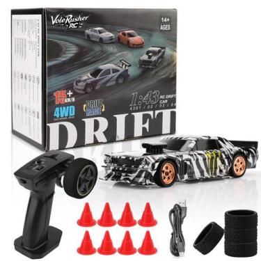 Imagem de Carro RC Drift VoleRusher RC 1/43 Scale Mini 4WD 15 km/h de velocidade