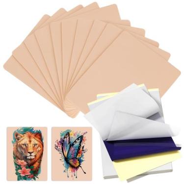 Imagem de Tattoo Practice Skins Jconly 35 unidades com kit de papel de transferê