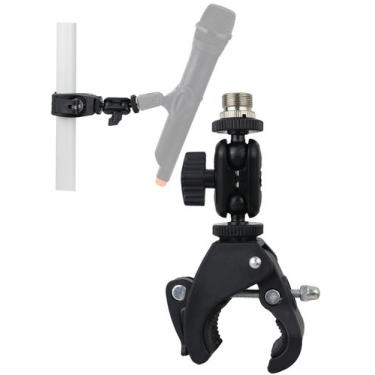 Imagem de Suporte para microfone Hocoder Mic Crab Crab Clamp com cabeça esférica