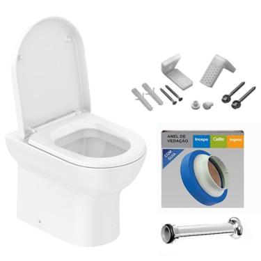 Imagem de Kit Vaso Sanitário Convencional Roca Nexo Branco C343727000