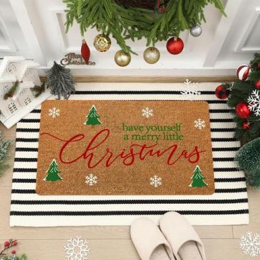 Imagem de Conjunto de tapetes de Natal Moucuny Have Yourself a Merry Little