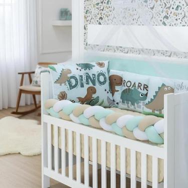 Imagem de Kit Berço 10 Peça Baby Dream Super Macio E Prático Para Bebê - De Luca