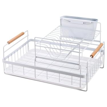 Imagem de ESCORREDOR DE LOUCAS DUPLO BREMEN BRANCO 44x31x24cm