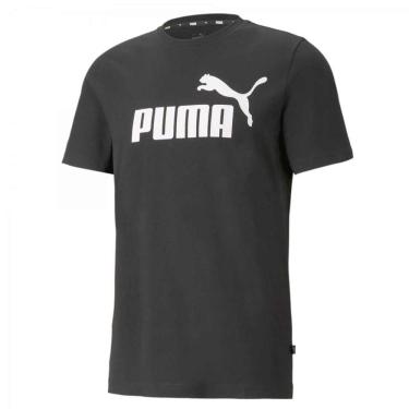 Imagem de Camiseta Masculina Puma Logo Tee