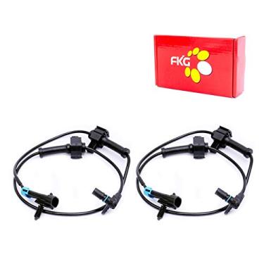 Imagem de FKG Sensor de velocidade da roda ABS traseiro esquerdo e direito ALS1464 para 07-12 Cadillac Escalade (EXT), 07-12 Chevy Avalanche Suburban 1500 Tahoe, 07-12 GMC Yukon, conjunto de 2