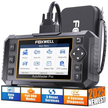Imagem de Scanner OBD2 FOXWELL NT614 Elite - Atualização WiFi, 5 Serviços de Reinicialização, ABS Bleeding e Mais