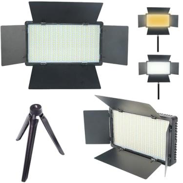 Imagem de Luz LED800 Para Fotografia,Iluminação de Vídeo LED,40W de Alto Brilho e Fidelidade de Cor,Temperatura de Cor Dual com Ajuste Contínuo,Portátil com Forte Dissipação de Calor,para Transmissões, Filmagen
