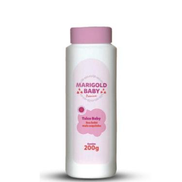 Imagem de Talco Marigold Premium 200G Menina Menino, Rosa
