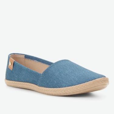 Imagem de Sapatilha Feminina Tecido Denim Fresh Moleca Marinho 5287210, Marinho,