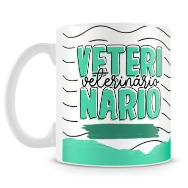 Imagem de Caneca Flork Veterinário - Personalizada para Profissionais - Amo Cane