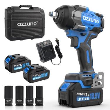 Imagem de Chave de impacto AZZUNO Chave de impacto máxima 1000N.m 1/2 polegada