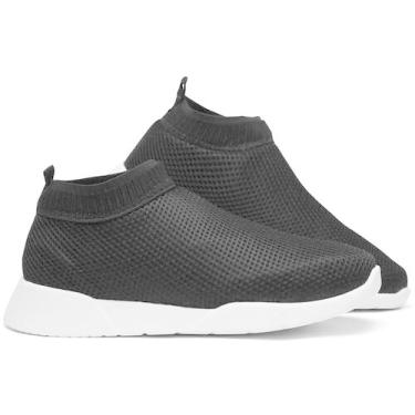 Imagem de Tenis Feminino Meia Conforto - Lorenzzo Lopez, Preto, 35