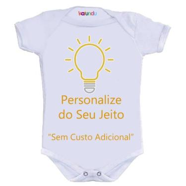 Imagem de Body Divertido - Personalize do Seu Jeito - KALUNDU KIDS, GG