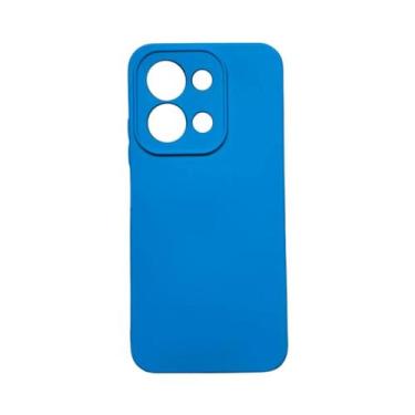Imagem de Capa Capinha Xiaomi Redmi 15c 5G - Case Protetora Aveludado - DB, Azul