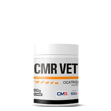Imagem de CMR VET, Pomada Cicatrizante para Animais de Produção, Uso Veterinário Externo, Tratamento de Lesões na Pele, Cortes e Contusões, Caixa com 03 unidades de 190g, CMR