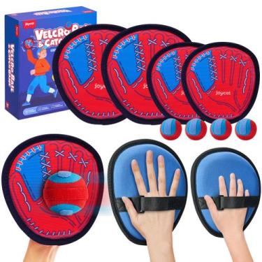 Imagem de Conjunto de jogos Toss and Catch Ball JoyCat para crianças e adultos
