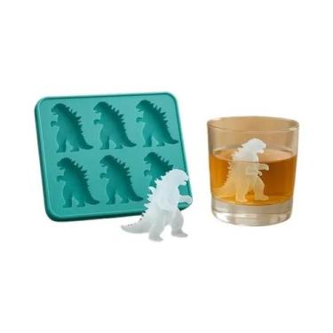 Imagem de Forma De Gelo Grande De Silicone Com 6 Cavidades, Criador De Gelo Mons