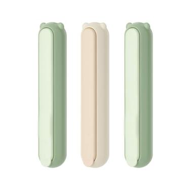 Imagem de Pacote com 3 enfiadores de agulha de costura e estripador de costura - Passadores de agulha 2 em 1 para costura manual e máquina, passador automático de agulhas, ferramenta de remoção de pontos