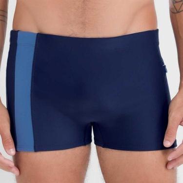 Imagem de Sunga boxer lisa com bolso lateral plus size - MASH