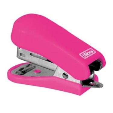 Imagem de Grampeador Mini para 12 folhas G101 Pink Tilibra