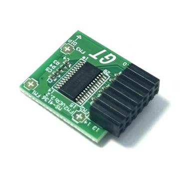 Imagem de Zahara Módulo TPM 2.0 TPM LPC 14pin-1 Módulo para substituição de placa-mãe MSI para MSI MS-4136 SLB9665 B450M-A PRO MAX/B450M PRO-M2, V2, MAX/ B450-A PRO MAX/ B450M Mortar Max, Titanium, Gaming Plus