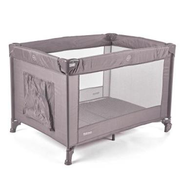 Imagem de Berço Cercado Portátil para Bebê Desmontável até 18kg Multmaxx, Preto