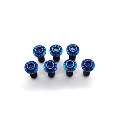 Imagem de Parafusos de montagem do disco de freio dianteiro Arashi para Yamaha RD350LC 85-93 /RD500LC 84-88, SRX600 86-87, XJ600 83-91, FZ750 GENESIS 87-88, FZX750 FAZER 86-90 titânio Parafusos Torx Cônicos Mm