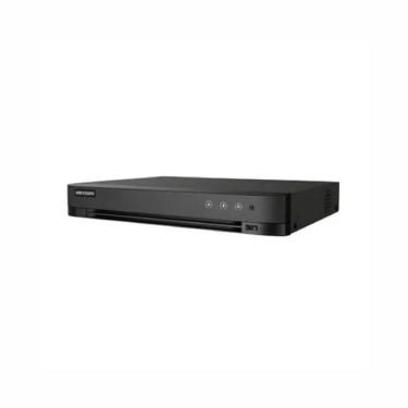 Imagem de  DVR Hikvision Gravador Ids-7204hqhi-m1/xt, 4 Canais, Inteligência AcuSense, 1080p, 1u, H.265, Preto