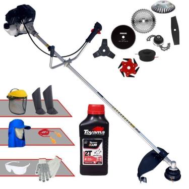 Imagem de Roçadeira 8 Em 1 Rt43lb25a à Gasolina + Epi + óleo Toyama 2t