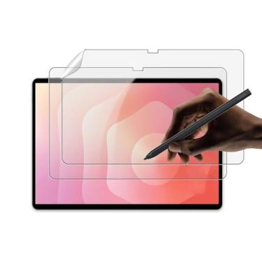 Imagem de Oshmirian Pacote com 2 películas protetoras de tela com toque de papel para Samsung Galaxy Tab S11 Ultra – Filme PET fosco antirreflexo, antiimpressões digitais, resistente a arranhões, alta