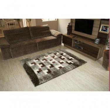 Imagem de Passadeira Life Spirit Shaggy 50mm Mosaico-1 066x230 Cm