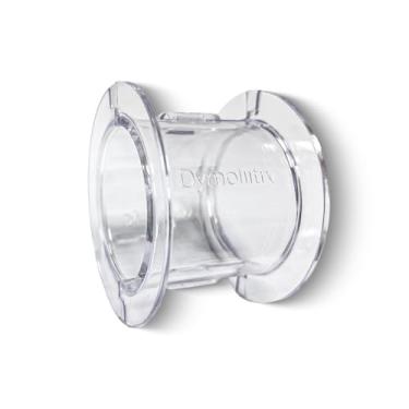 Imagem de Dymoliitry Espaçadores de cortina (10 espaçadores) - remates para cortinas - anéis de cortina - cada segmento mede 5.1 cm - cabe até 5.1 cm de diâmetro da haste - resiste à deformação e ao